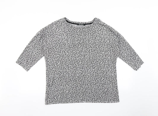 Bonmarche Womens Multicoloured Animal Print  Pullover Jumper Size 14