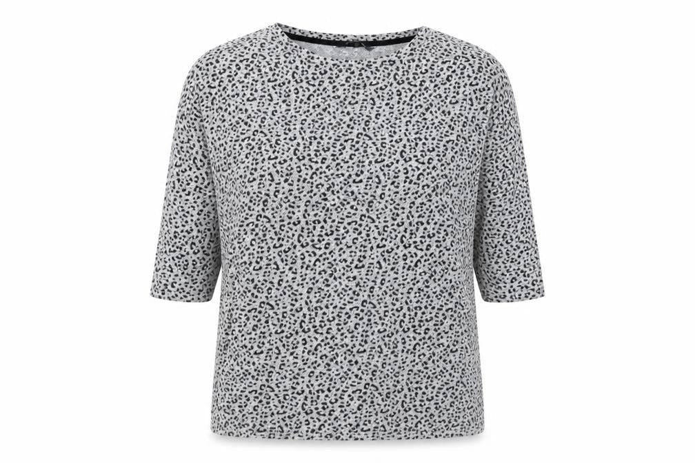 Bonmarché Womens Multicoloured Animal Print Pullover Jumper Size 14