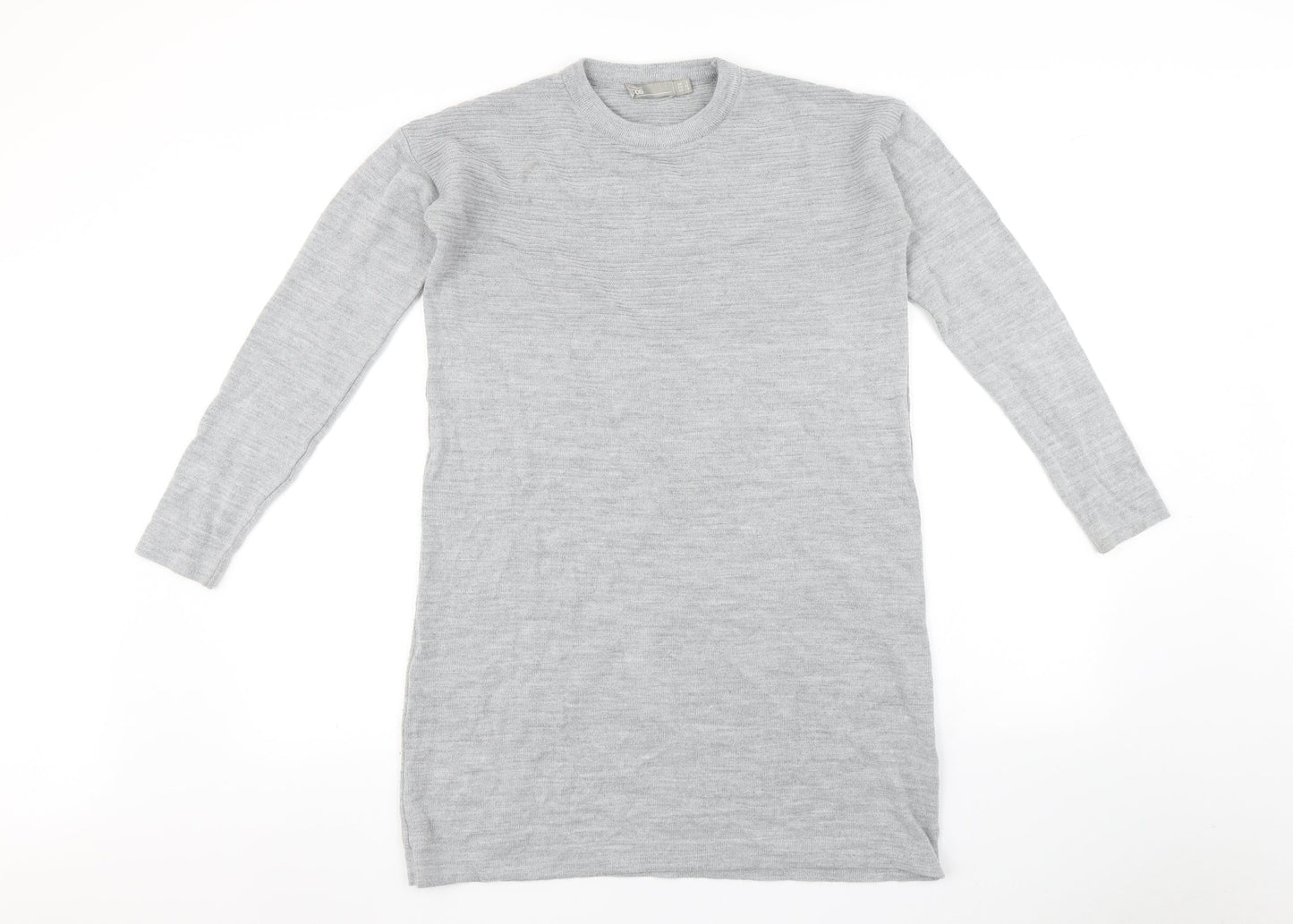 ASOS Womens Grey   Jumper Dress  Size 4