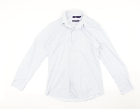 NEXT Mens Blue    Button-Up Size 15.5