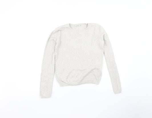Pull & Bear Womens Beige   Pullover Jumper Size S