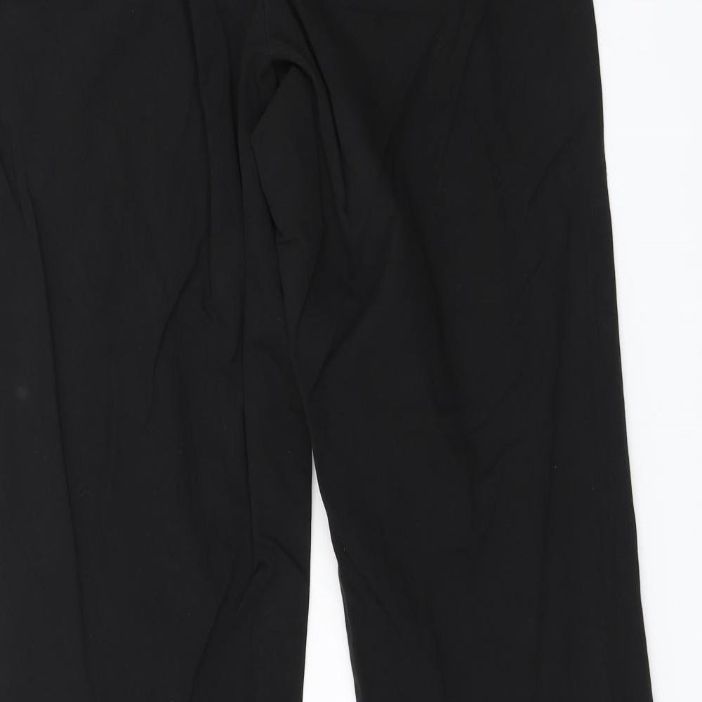 BHS Womens Black   Trousers  Size 10 L30 in