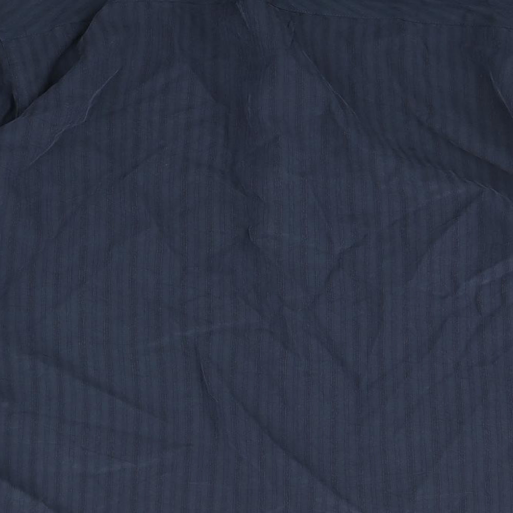Blue Harbour Mens Blue    Button-Up Size M