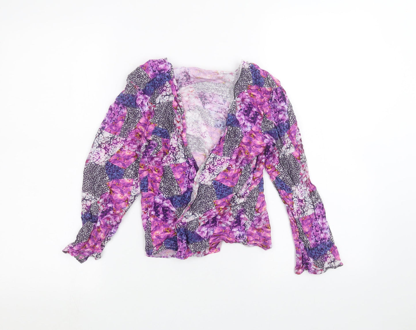 Star Girls Purple   Cardigan Jumper Size 11 Years