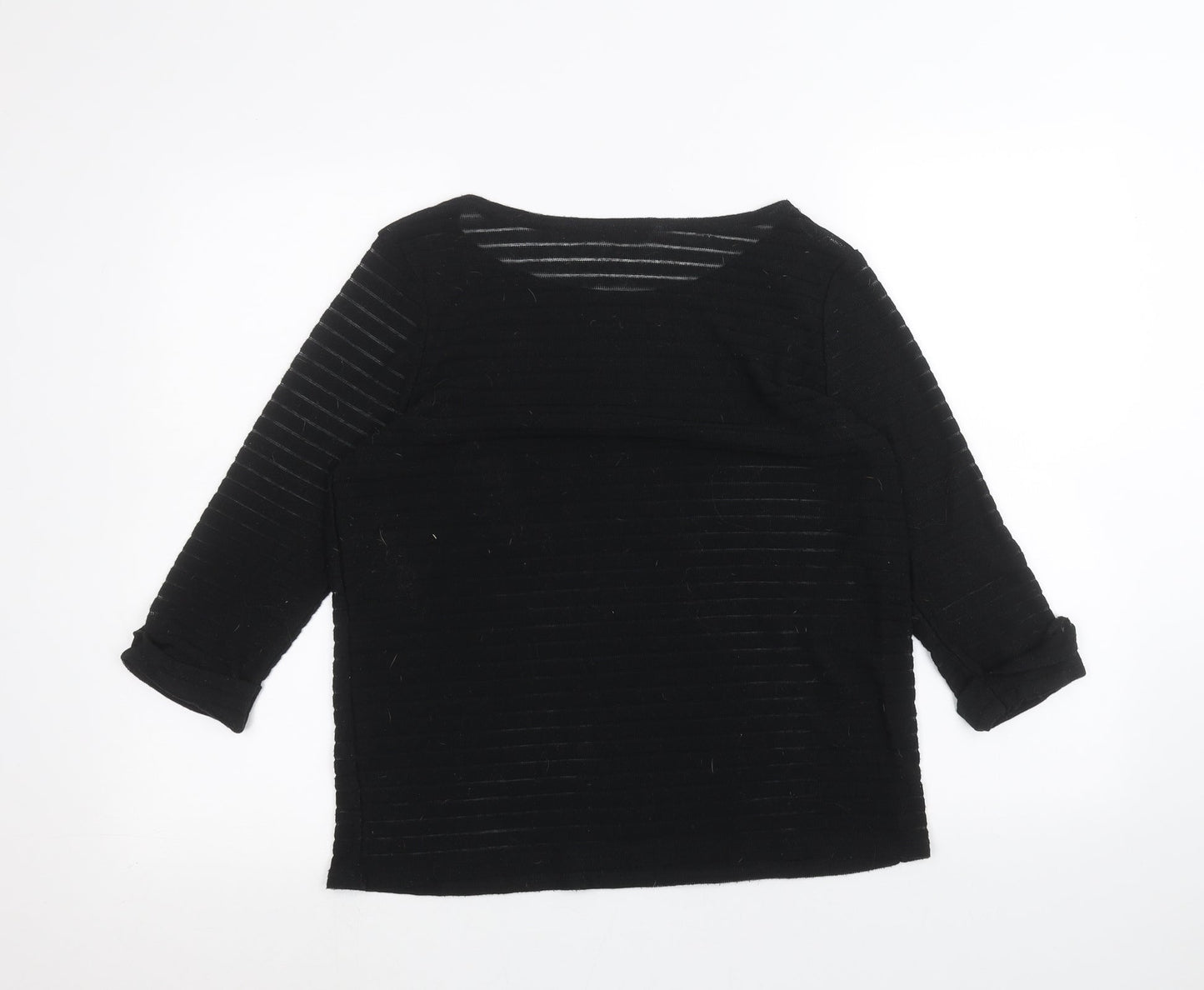 River Island Womens Black   Basic T-Shirt Size 12
