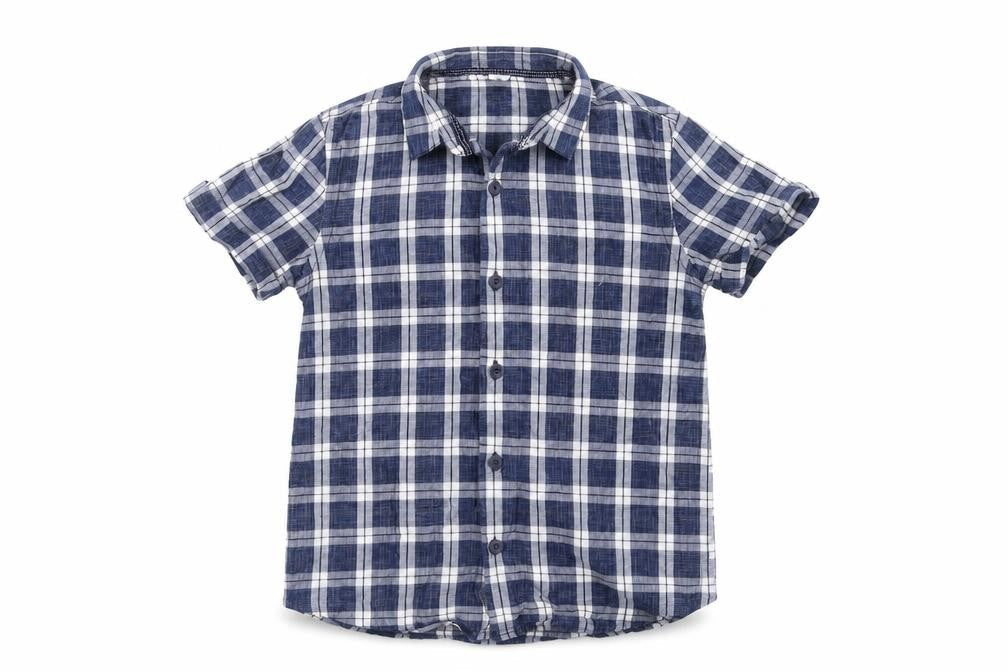 TU Girls Blue   Basic Button-Up Size 7 Years