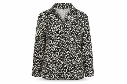 Arista Womens White Polka Dot  Basic Button-Up Size 14