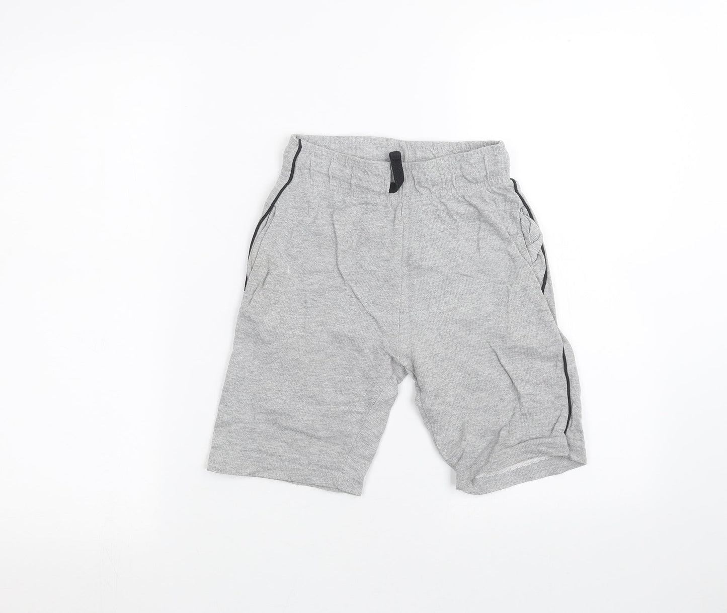 Preworn Boys Grey   Sweat Shorts Size 7 Years