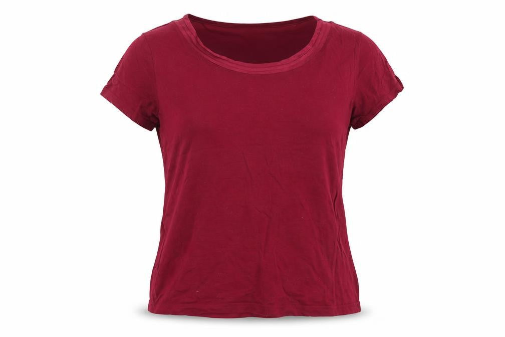M&Co Womens Pink   Basic T-Shirt Size 14