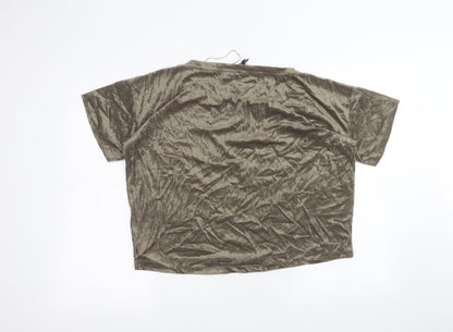 Next Womens Green   Basic T-Shirt Size 14