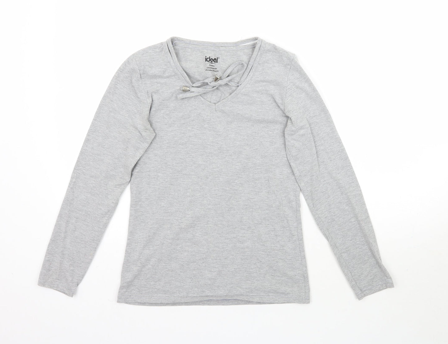 Ideal Womens Grey   Basic T-Shirt Size M