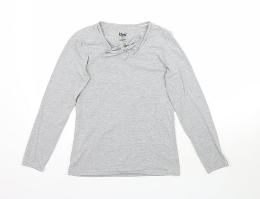 Ideal Womens Grey   Basic T-Shirt Size M