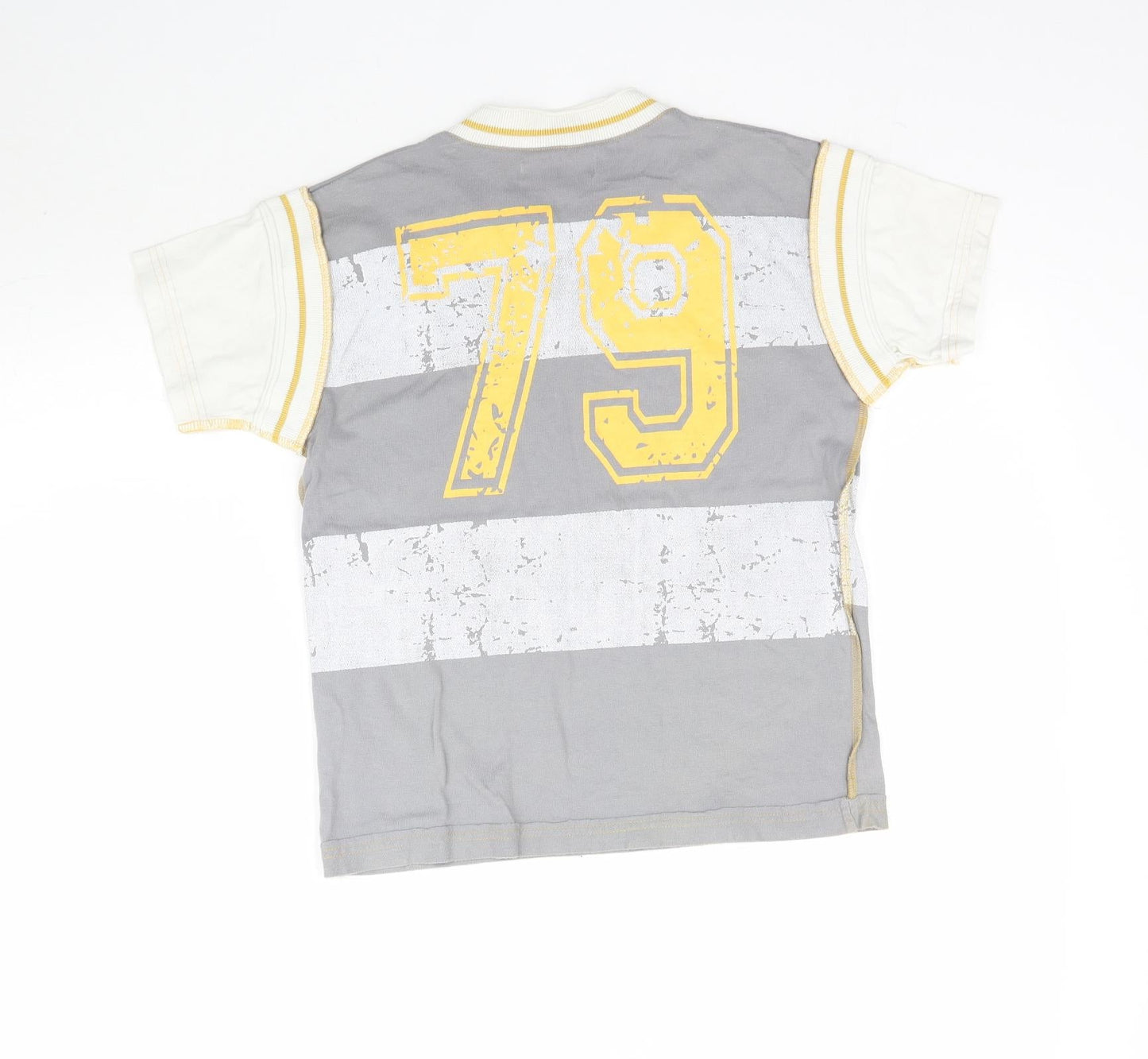 Rebel Boys Multicoloured   Basic T-Shirt Size 9-10 Years  - Football