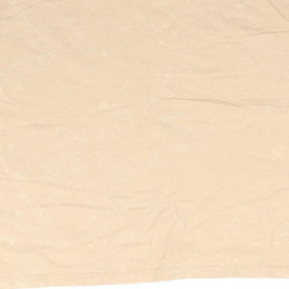 ASOS Womens Beige   Basic T-Shirt Size 6  - Muted Orange / Beige