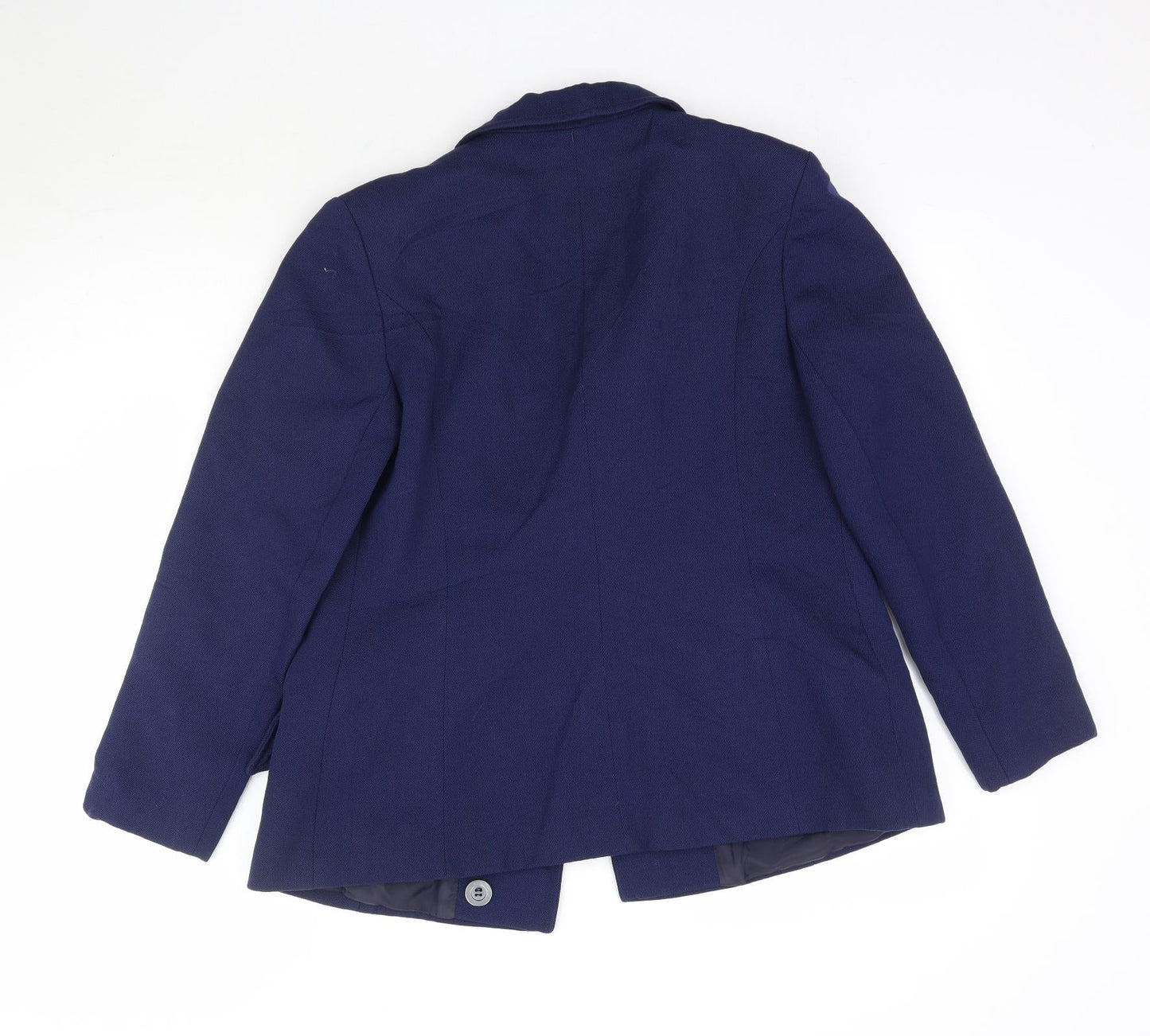 Elgee Womens Blue   Jacket Blazer Size M