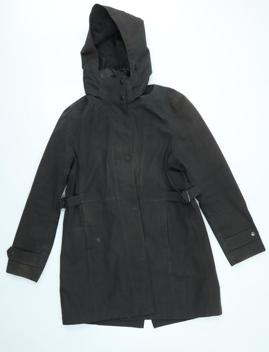 Kirkland Womens Grey   Overcoat Coat Size L