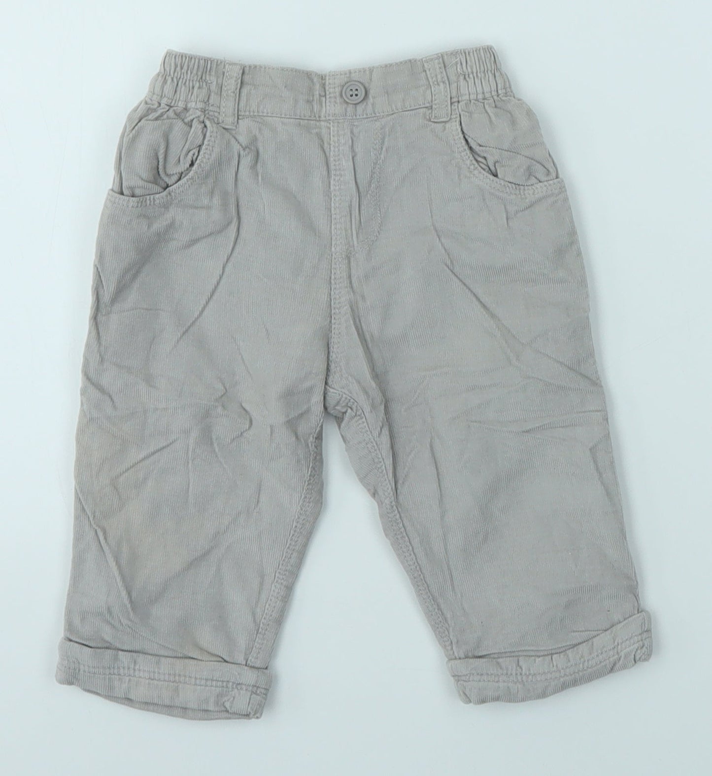 Mini Club Baby Grey   Jogger Trousers Size 6-9 Months