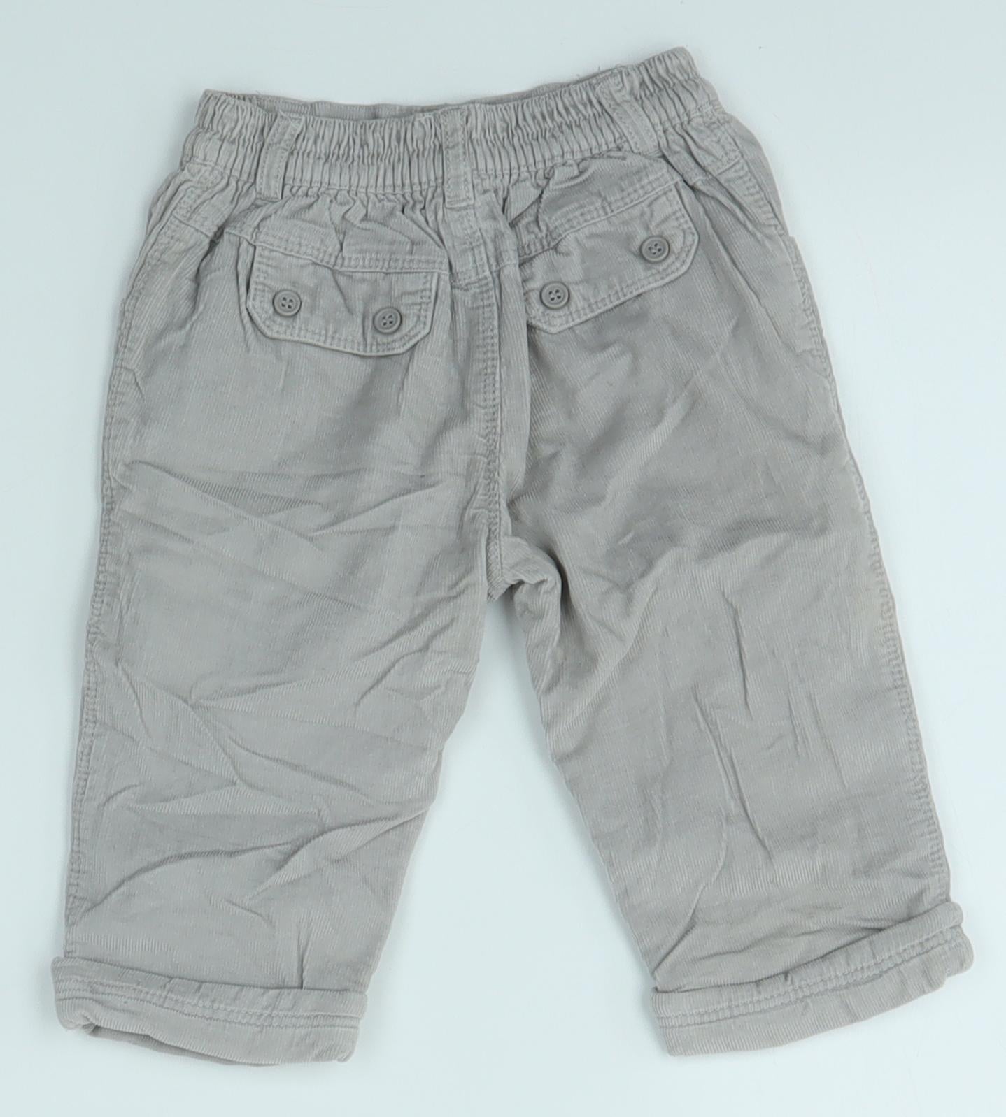 Mini Club Baby Grey   Jogger Trousers Size 6-9 Months