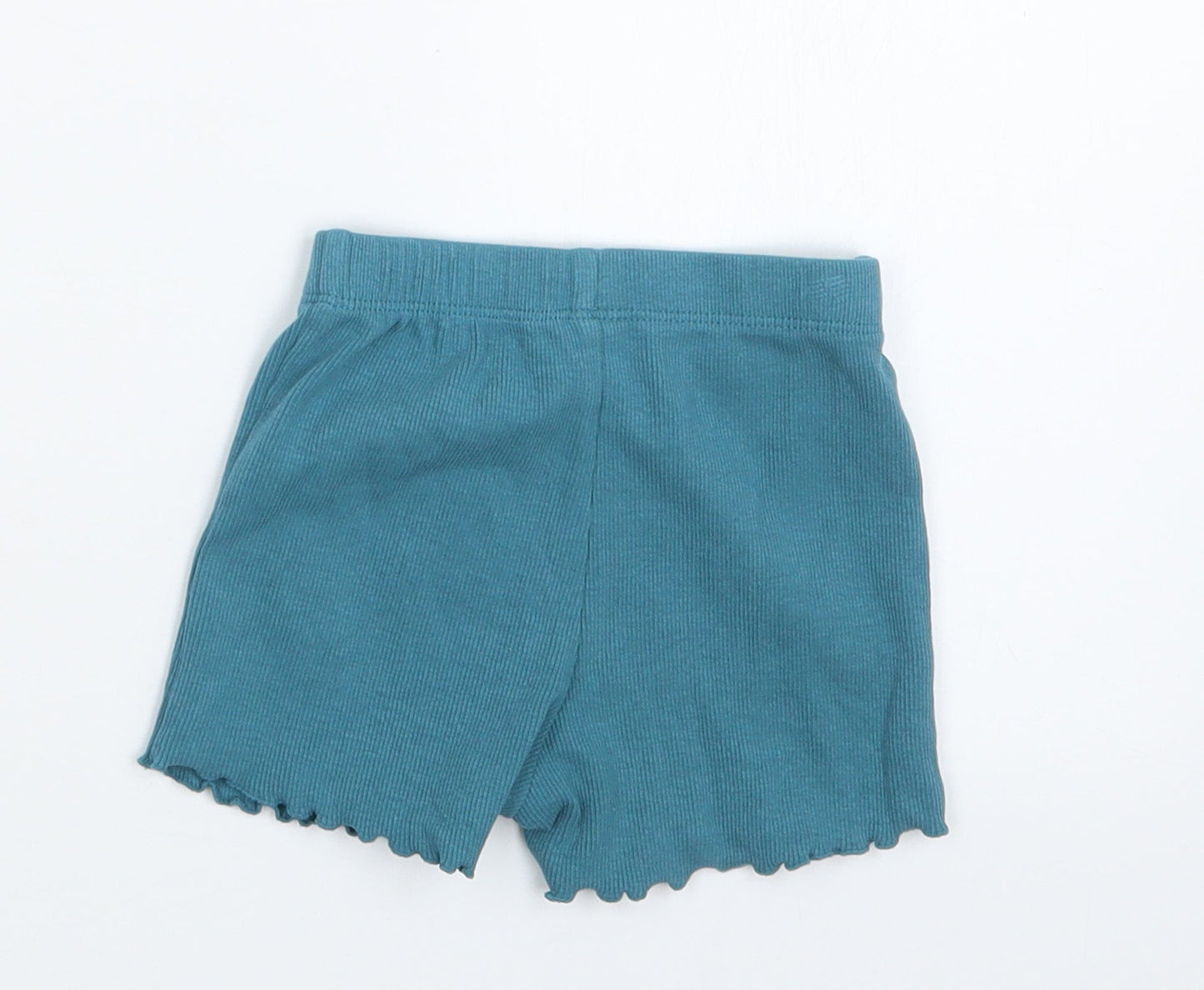 George Girls Blue   Cropped Trousers Size 3-6 Months