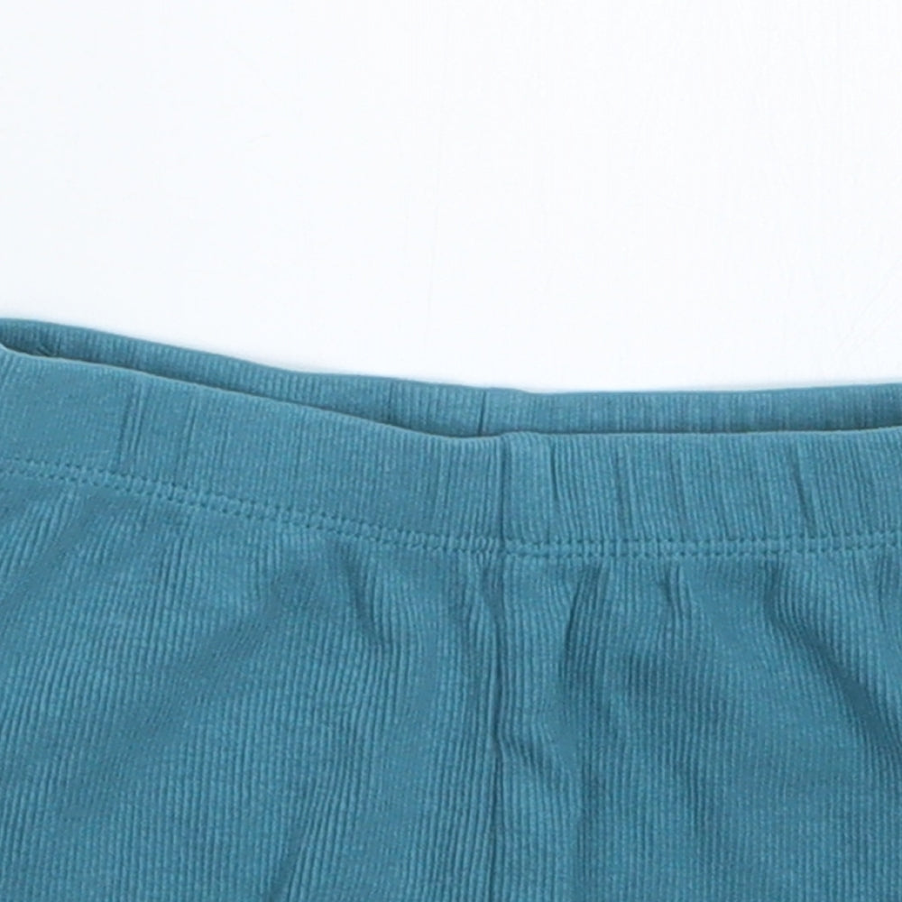 George Girls Blue   Cropped Trousers Size 3-6 Months