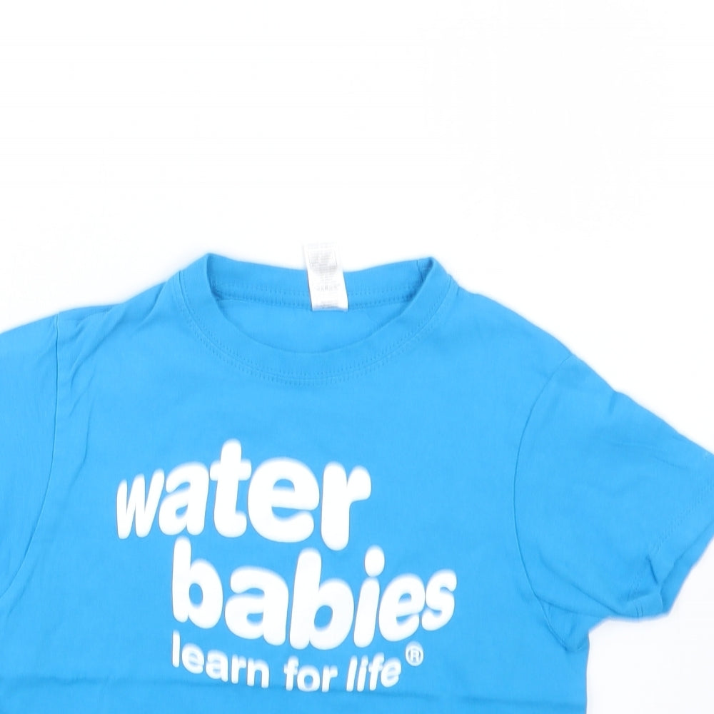 SOL'S Boys Blue   Basic T-Shirt Size 6 Years