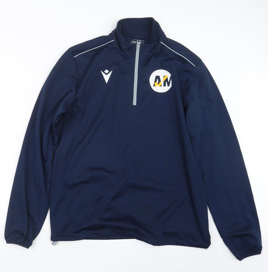 Macron Mens Blue   Jacket  Size L