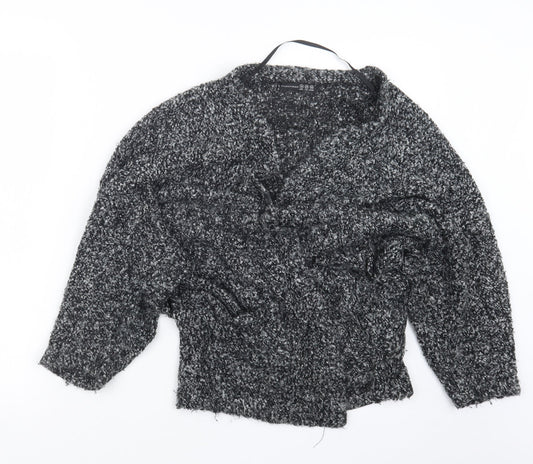 Atmosphere Womens Black  Knit Cardigan Jumper Size 10