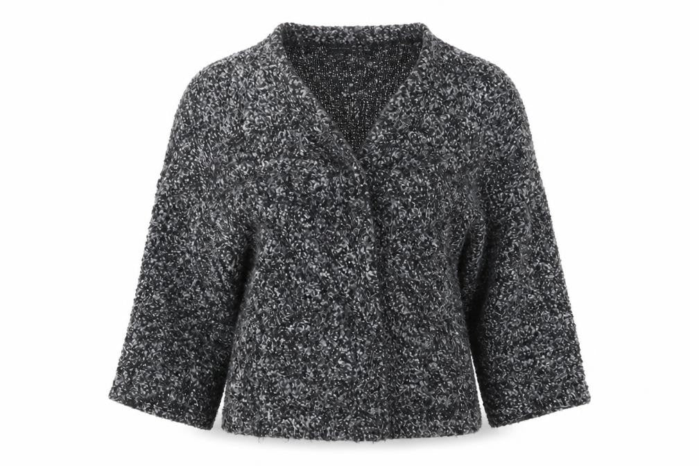 Atmosphere Womens Black  Knit Cardigan Jumper Size 10
