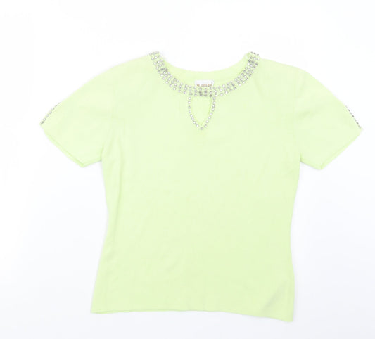 Roman Womens Green   Pullover Jumper Size S
