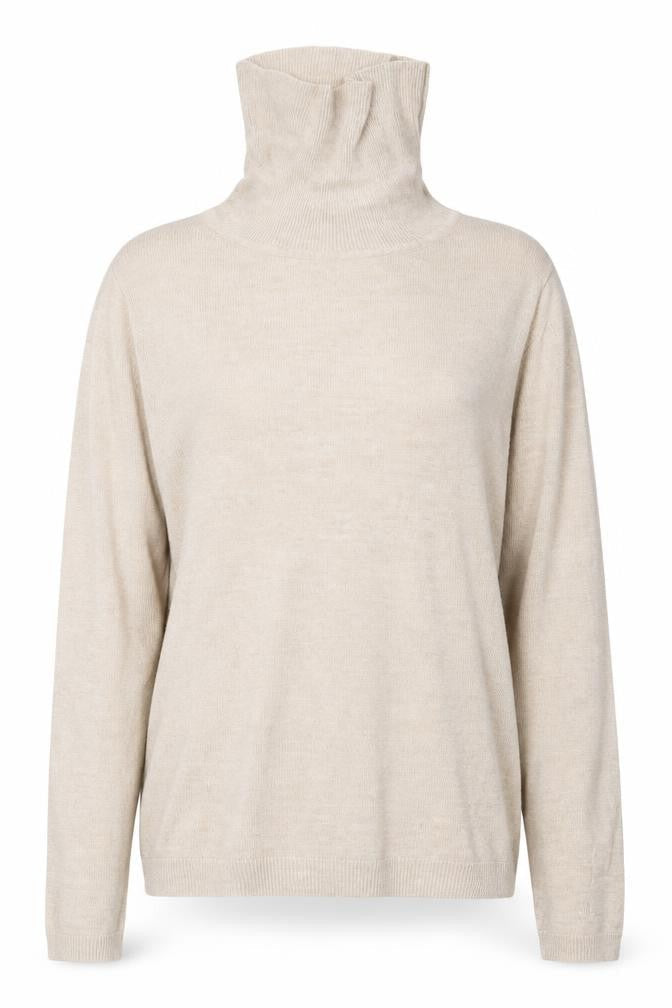 Papaya Womens Beige  Knit Pullover Jumper Size 14