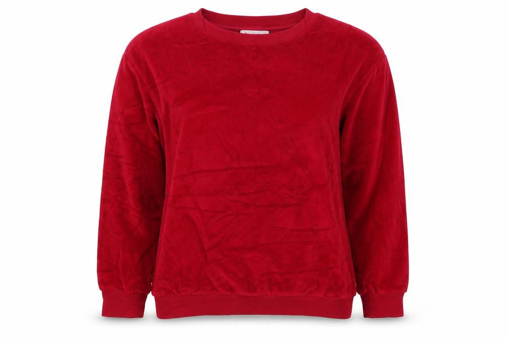 Red Herring Womens Red   Pullover Sweatshirt Size S