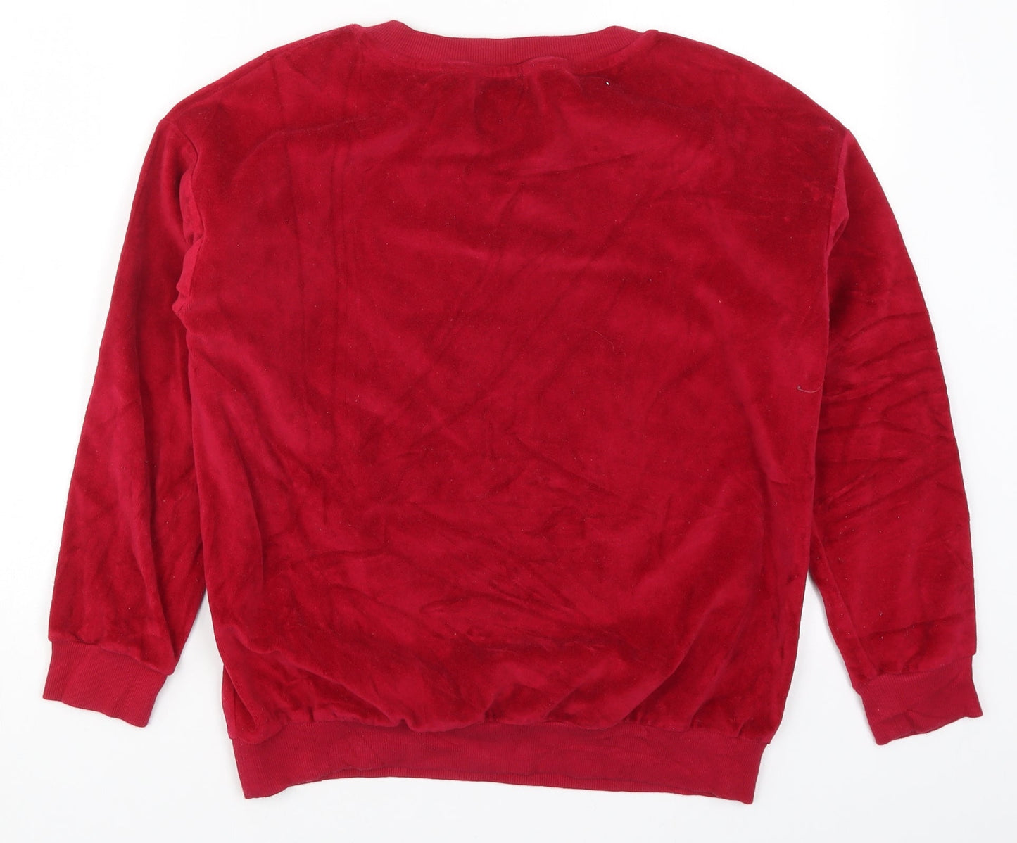 Red Herring Womens Red   Pullover Sweatshirt Size S