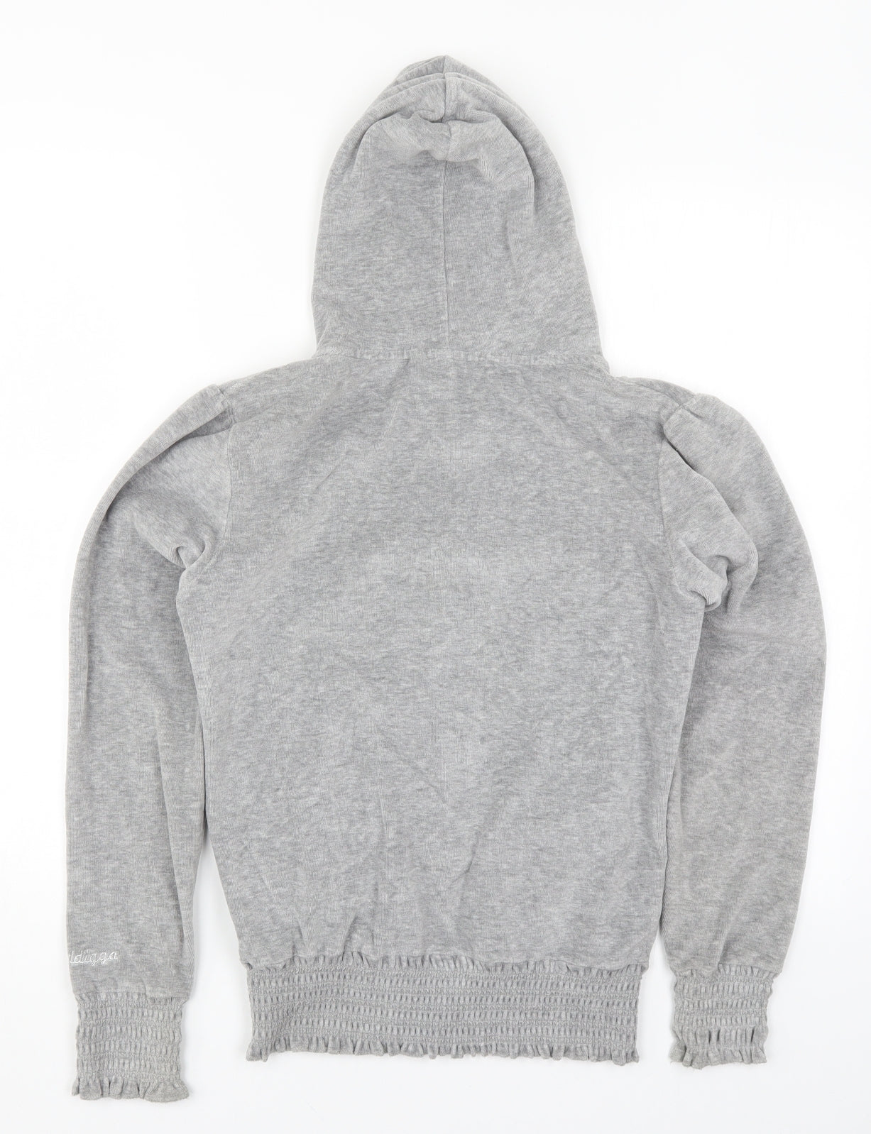 Goldigga Girls Grey   Full Zip Hoodie Size 13 Years