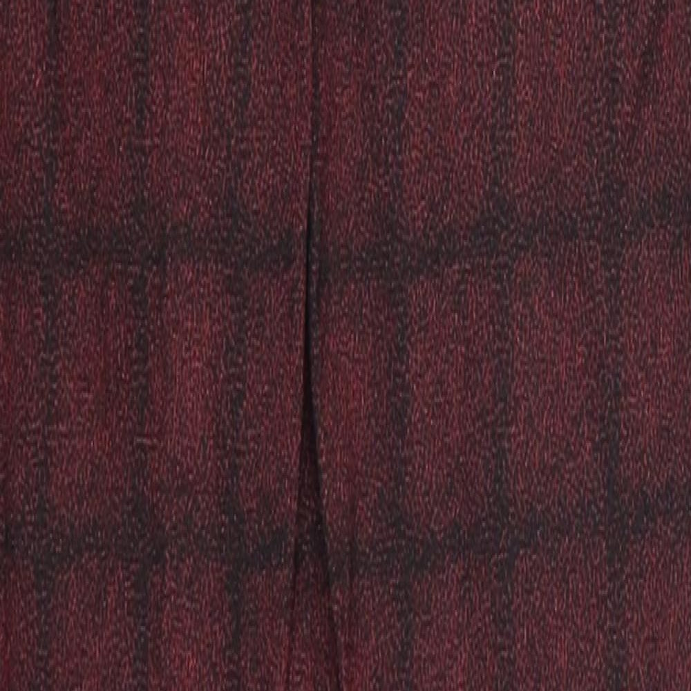 True Royal Womens Red Striped  Trousers  Size 4 L28 in