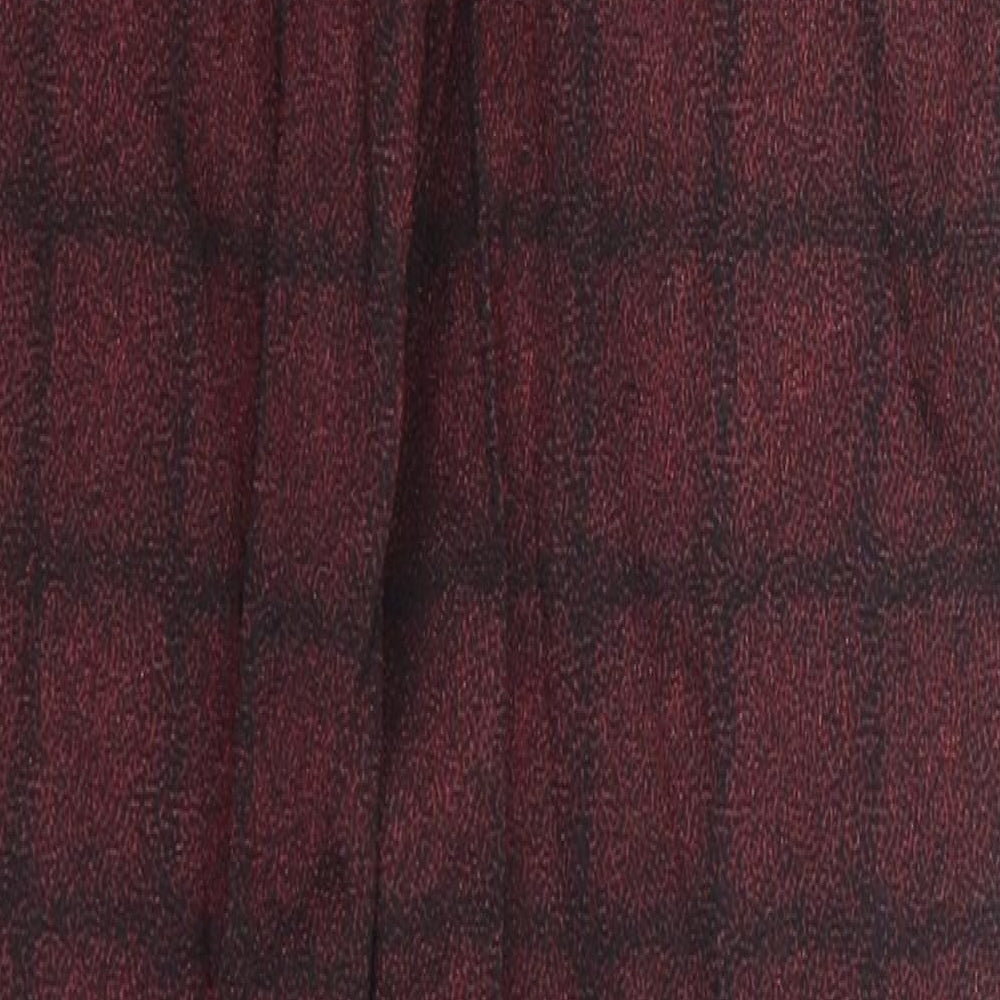 True Royal Womens Red Striped  Trousers  Size 4 L28 in