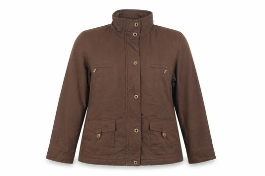 Klass Womens Brown   Jacket  Size L