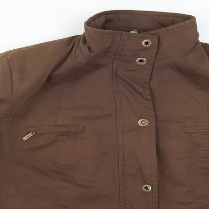 Klass Womens Brown   Jacket  Size L