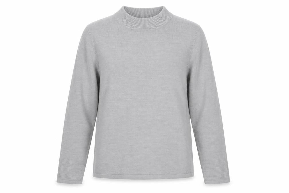 Classics Womens Grey   Pullover Sweatshirt Size 10