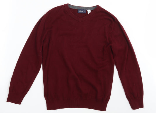 Place Womens Purple   Pullover Jumper Size 14