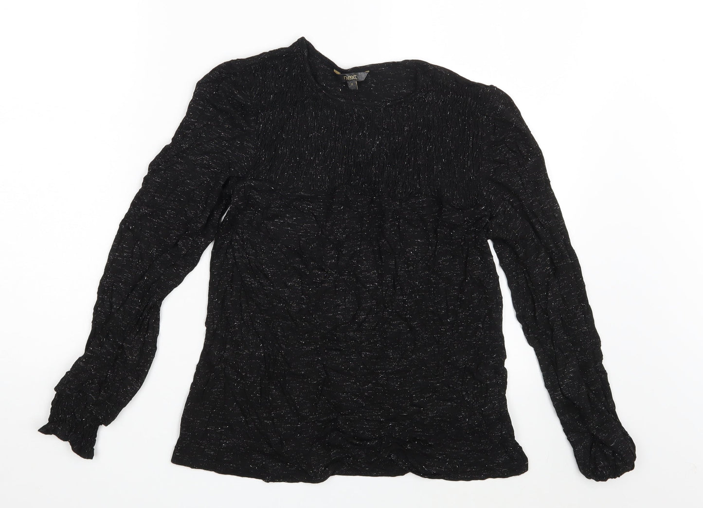 NEXT Womens Black   Basic T-Shirt Size 10