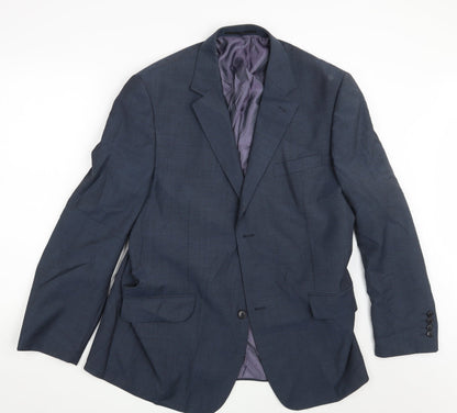 HIJKLM  Mens Blue   Jacket Blazer Size 44