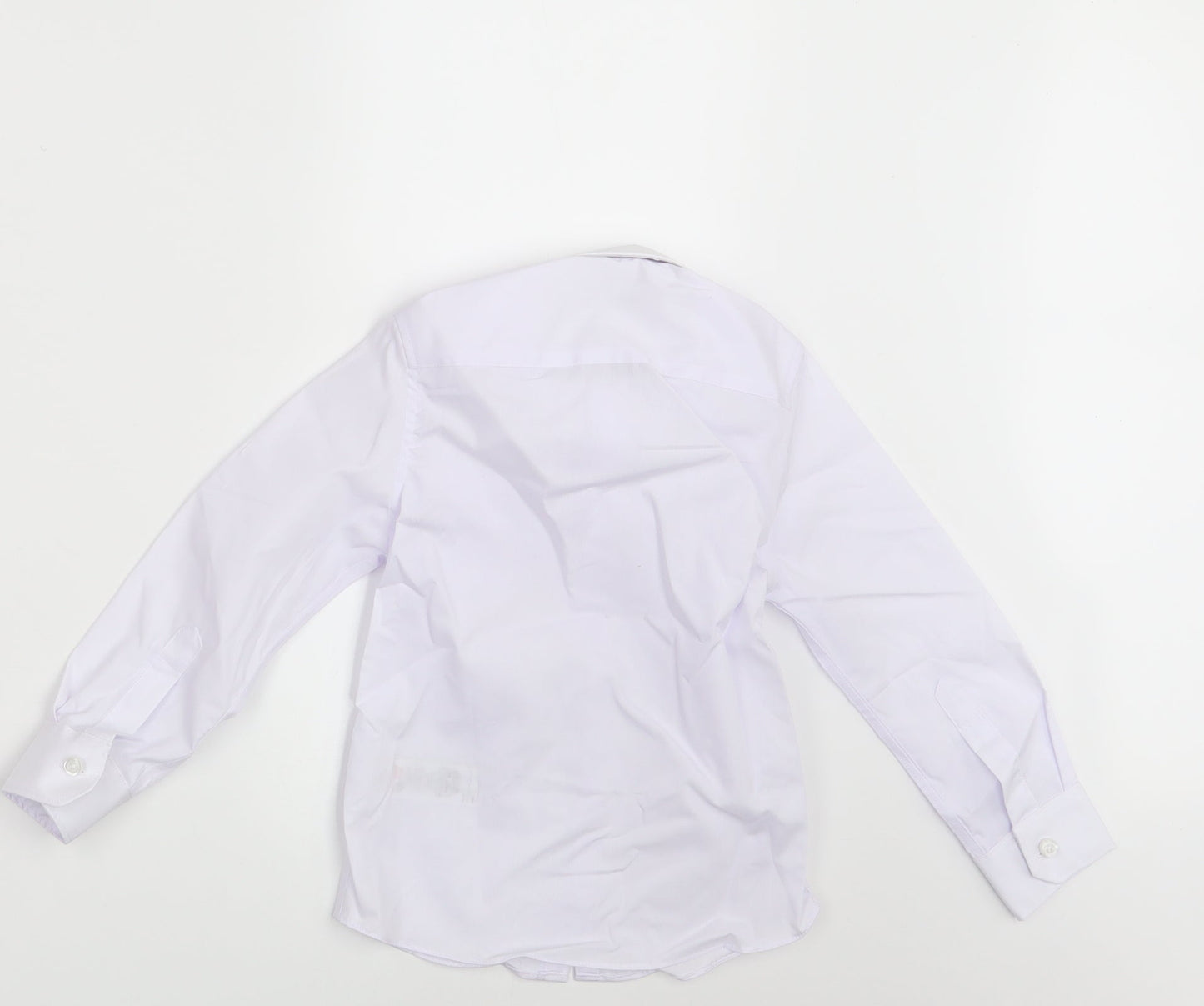M&S Boys White   Basic Button-Up Size 4-5 Years
