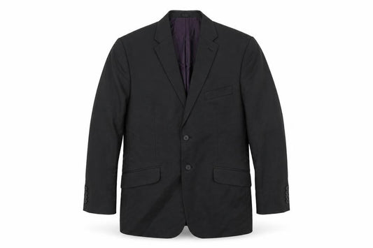 F&F Mens Black Striped  Jacket Blazer Size 44