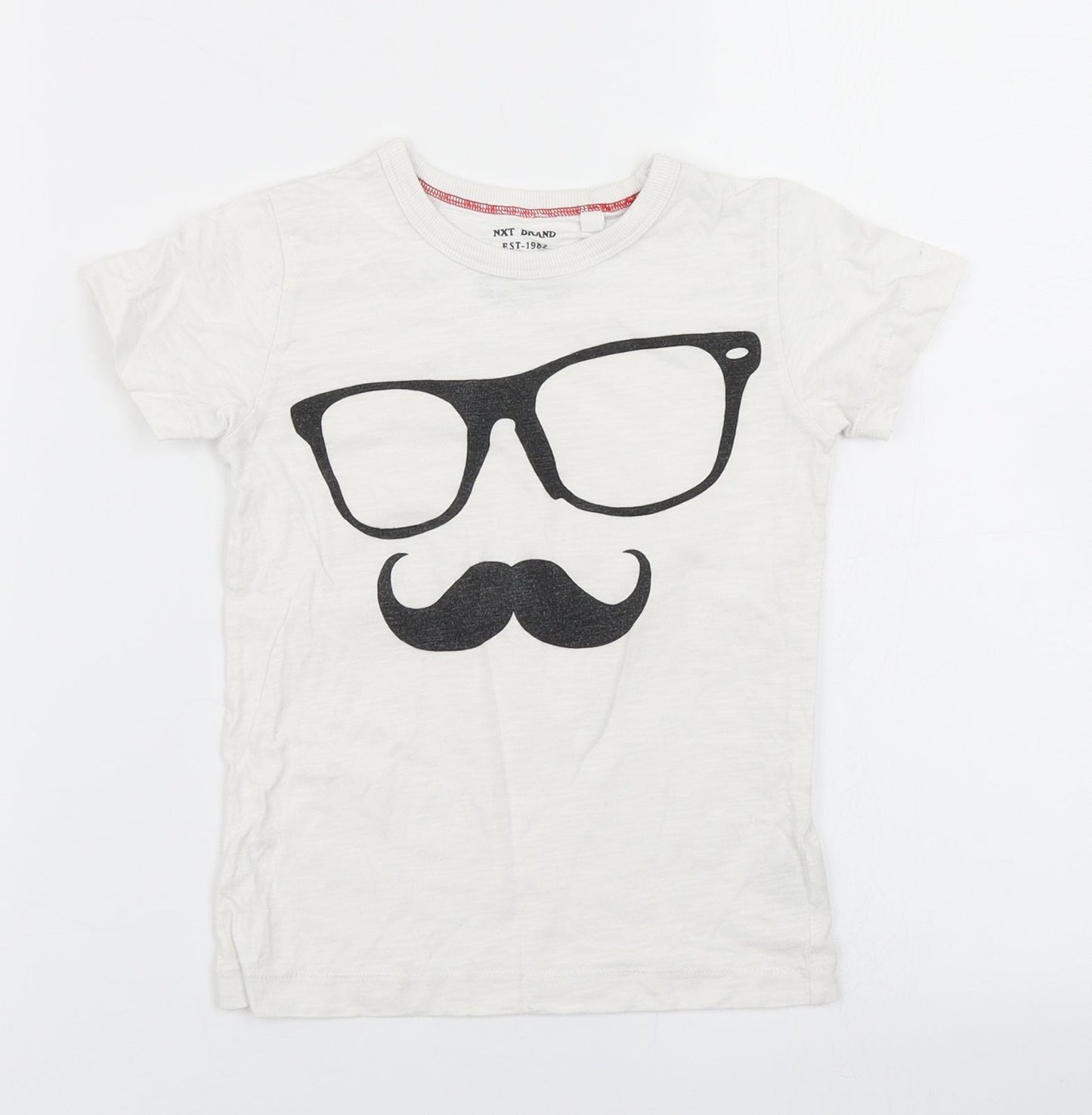 NEXT Girls White   Basic T-Shirt Size 2-3 Years