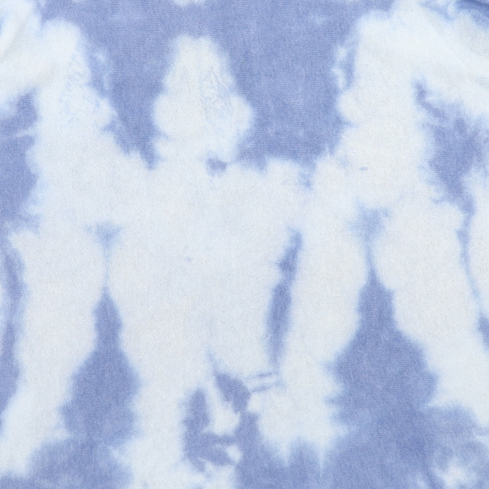 Collezione Gaia Womens Blue  Knit Pullover Jumper Size M  - Tie dye