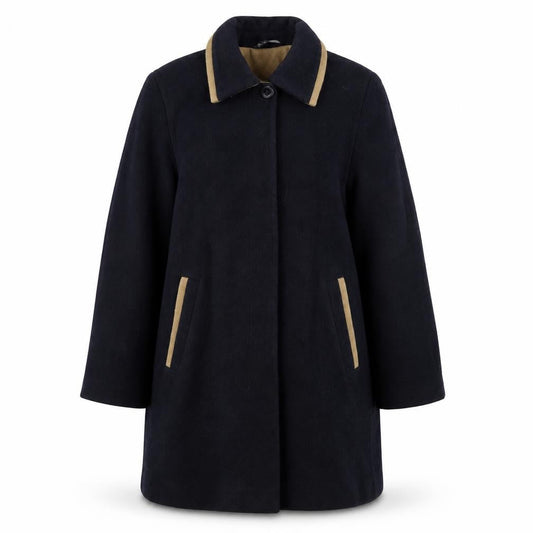 BHS Womens Black   Overcoat Coat Size 10