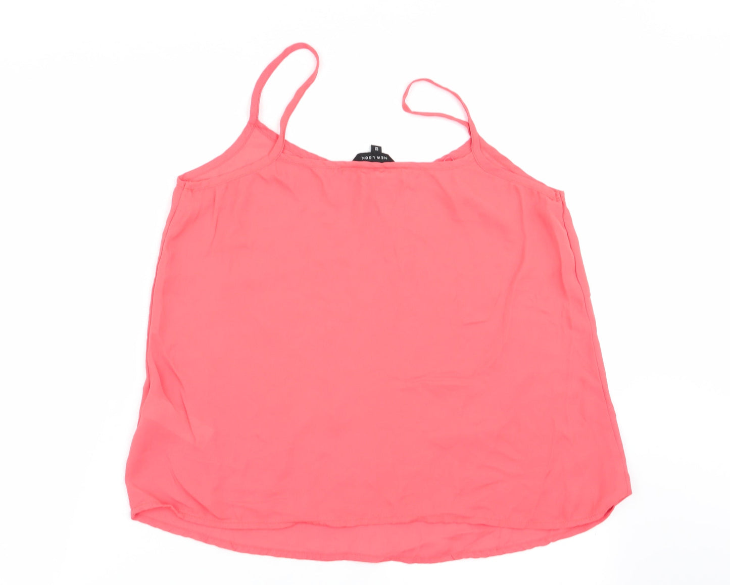 New Look Womens Orange   Camisole Tank Size 12