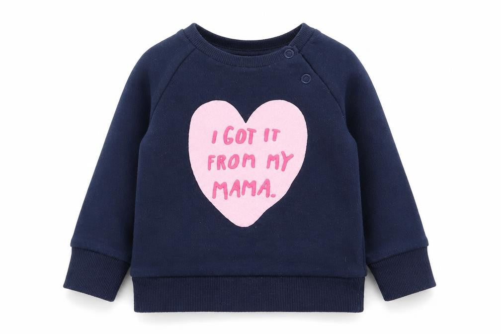 Primark Girls Blue   Pullover Jumper Size 6-9 Months