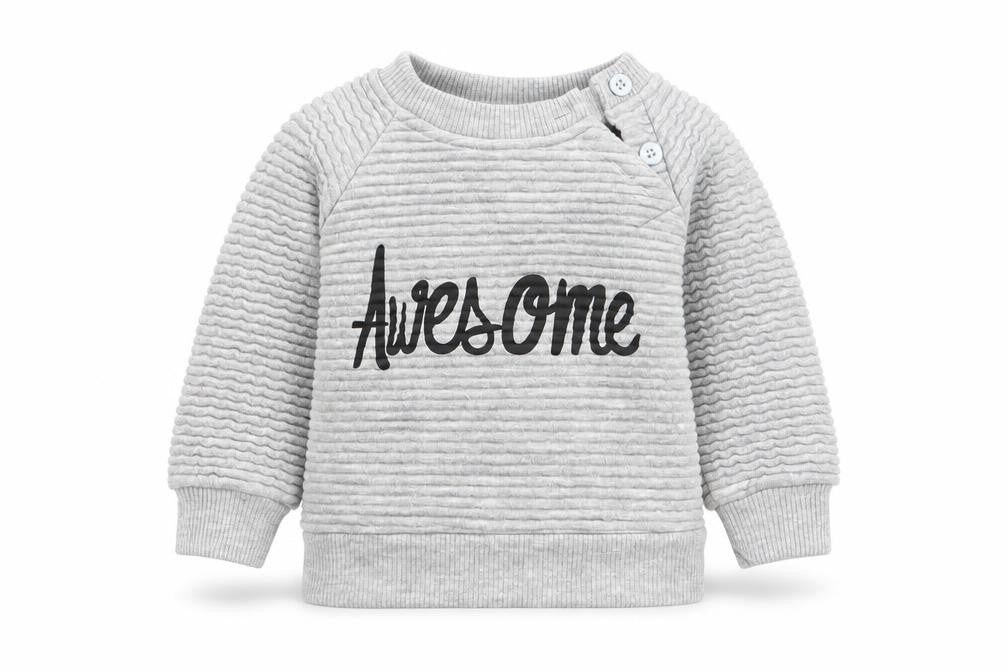 early days Boys Grey   Pullover Jumper Size 6-9 Months