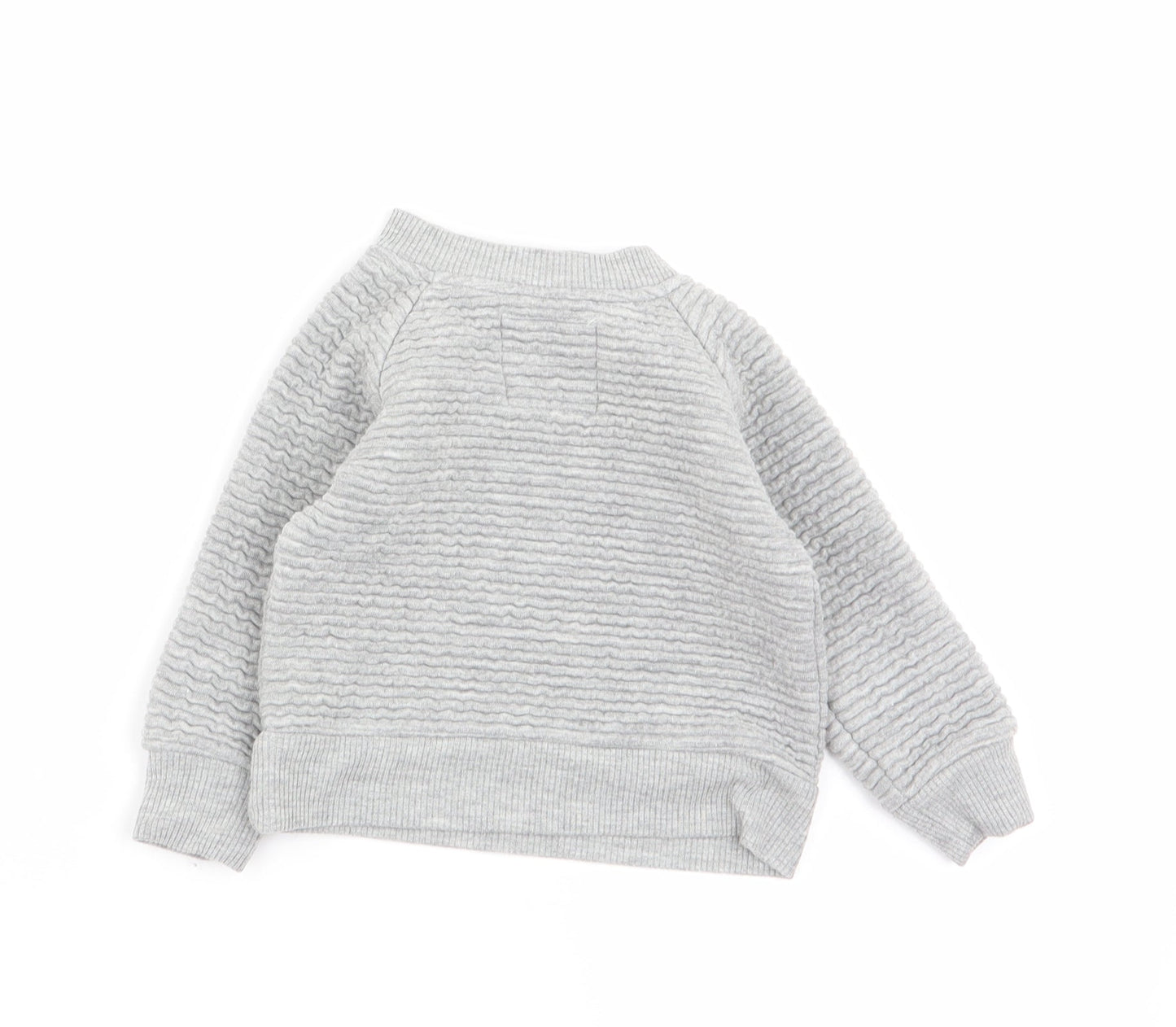 early days Boys Grey   Pullover Jumper Size 6-9 Months